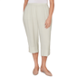 Plus Size Alfred Dunner Vintage Charm Pull On Capris - image 1