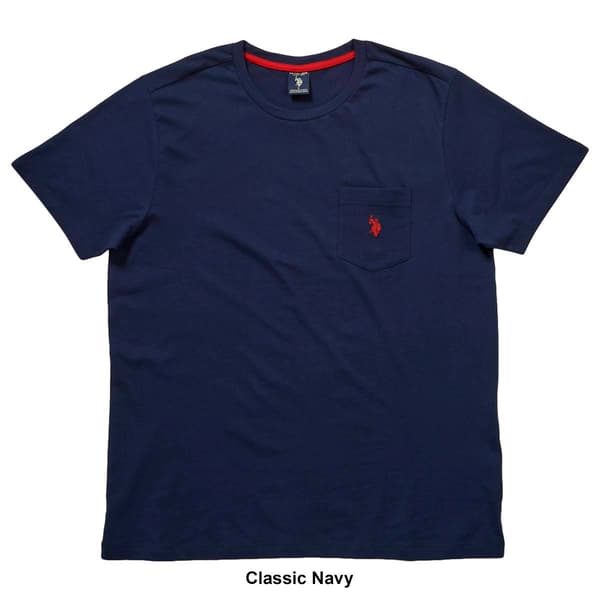 Mens U.S. Polo Assn.&#174; Solid Chest Pocket T-Shirt