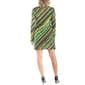 Womens 24/7 Comfort Apparel Striped Long Sleeve A-Line Dress - image 2