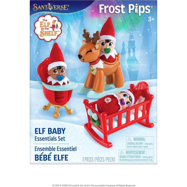 The Elf on the Shelf® Frost Pips Elf Baby Essentials Kit