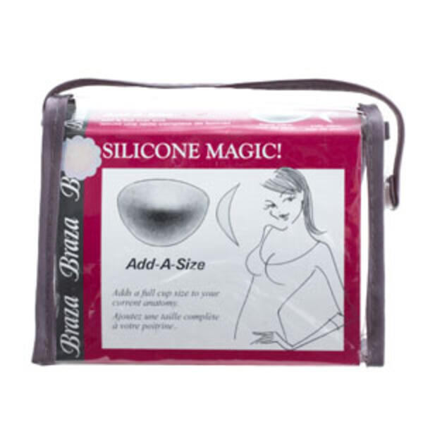 Womens Braza Bra Silicone Inserts - image 