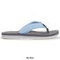 Womens Lukees by MUK LUKS&#174; Sand Dollar Flip Flops - image 2