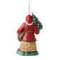 Jim Shore Santa w/Tree & Toy Bag Ornament - image 2