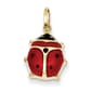 Gold Classics&#40;tm&#41; 14kt. Enameled Ladybug Charm- Gold - image 1