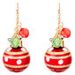 Christmas Ornament-Inspired Drop Earrings - image 3