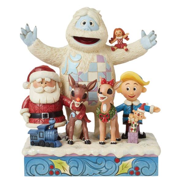 Jim Shore Rudolph and Friends Christmas Figurine - image 