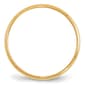 Mens Gold Classics™ 10kt. Yellow Gold  Half Round Wedding Band - image 2