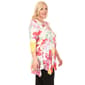 Plus Size White Mark Scoop Neck Tunic Top - image 9