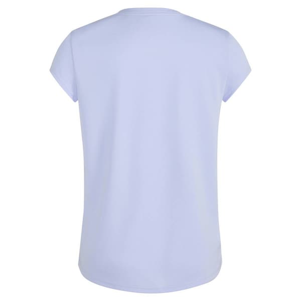 Girls (7-16) adidas® Cap Sleeve Polyester Logo Tee