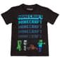 Boys (8-20) Minecraft Mob Squad Short Sleeve Graphic Tee - Black - image 1