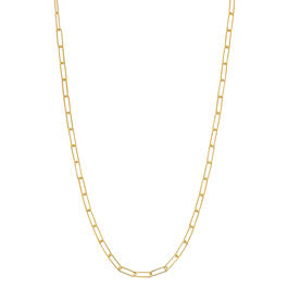 Gold Classics&#40;tm&#41; Gold over Sterling Silver Link Chain Necklace
