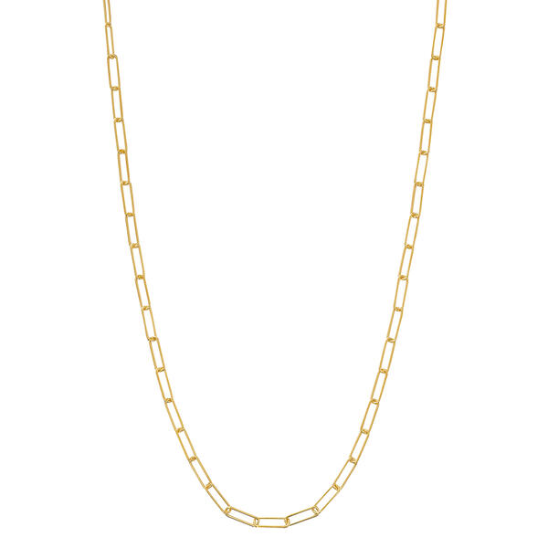 Gold Classics&#40;tm&#41; Gold over Sterling Silver Link Chain Necklace - image 