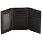 Mens Nine West Trifold Watkins Nappa Wallet - Black - image 4