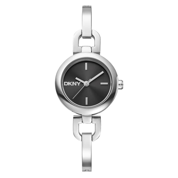Womens DKNY Half Bangle Black Dial Watch - DK1L161M0035