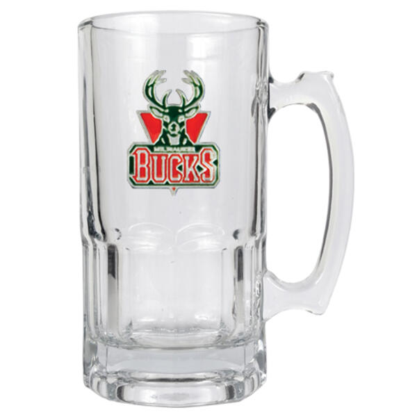 NBA Milwaukee Bucks Glass Macho Mug - image 