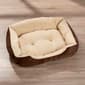 Comfortable Pet Plush Square Cuddler Pet Bed - image 1
