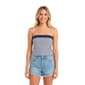 Juniors Madden Girl Stripe & Star Jersey Reversible Tube Top - image 4