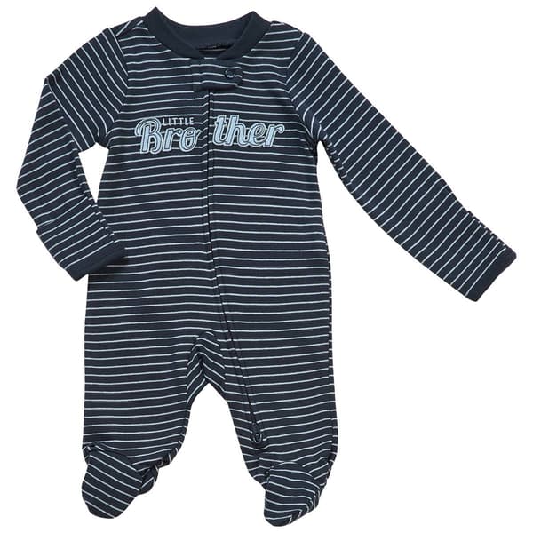 Baby Boy (NB-9M) Carters(R) Little Brother Stripes Sleep & Play - image 