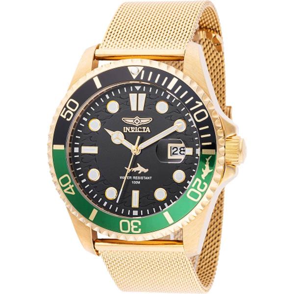 Mens Invicta Pro Diver Black Dial Quartz Watch - 47179 - image 