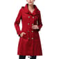 Womens BGSD Waterproof Hooded Button Closure Trench Coat - image 6