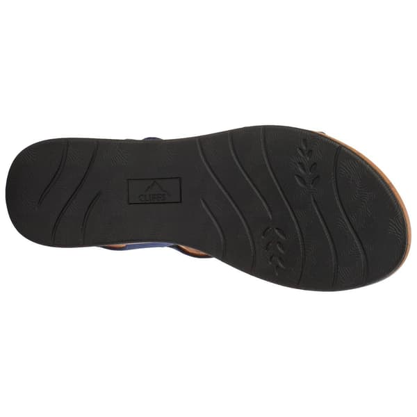 Womens Cliffs by White Mountain Bonique Footbed Sandals