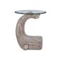 Linon Home Decor Moby Whale Side Table Driftwood - image 3