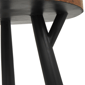 9th & Pike® Modern Brown Teak Wood Accent Table - image 4