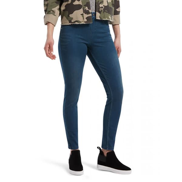 Womens HUE(R) Signature Hi-Waisted Ultra Soft Denim Leggings - image 