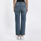 Juniors California Vintage Mid Rise Crop Hem Straight Leg Jeans - image 3