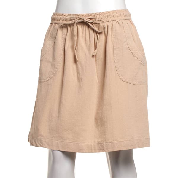 Plus Size Erika Blake Pull On Solid Skort