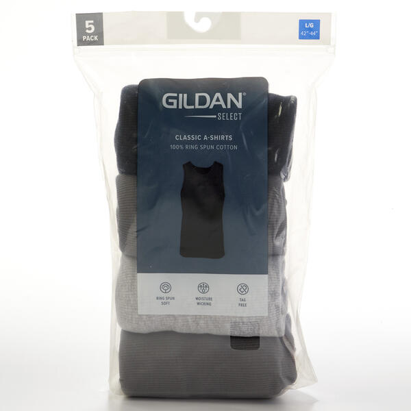 Mens Gildan&#40;R&#41; Select 5 Pack Tank Tops - image 