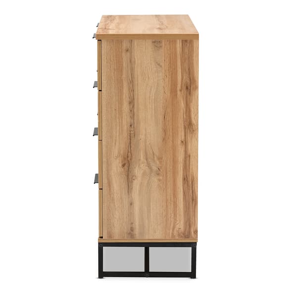 Baxton Studio Reid Modern and Contemporary 4 Drawer Dresser