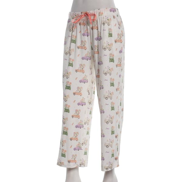Womens MUK LUKS(R) Spring Buggy Cloud Knit Capri Pajama Pants