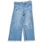Girls (4-6x) YMI® Butterfly Patch 5 Pocket Wide Leg Jeans - image 2