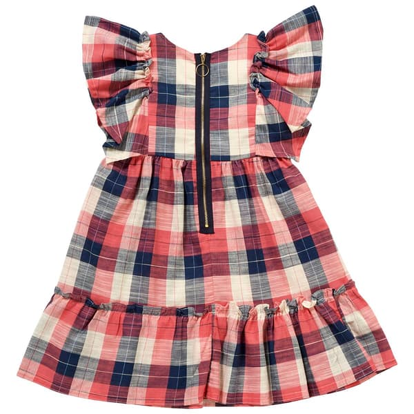 Girls &#40;7-16&#41; Bonnie Jean Ruffle Empire Dress w/Flounce