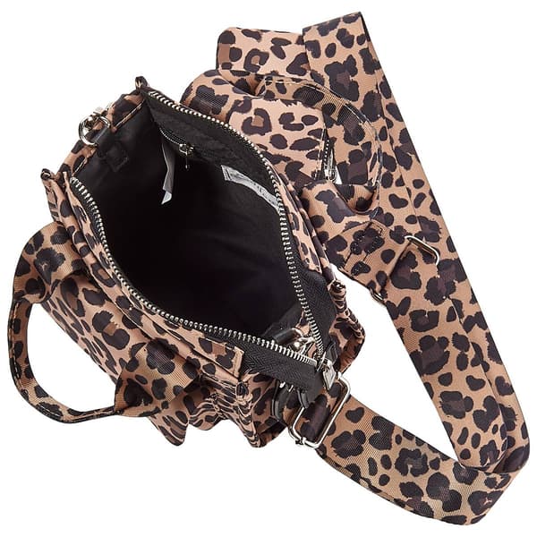 Madden Girl Nylon Mini Tote - Leopard