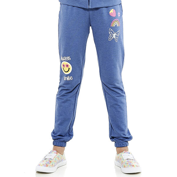 Girls &#40;7-16&#41; Sweet Butterfly Always Smile Joggers - image 