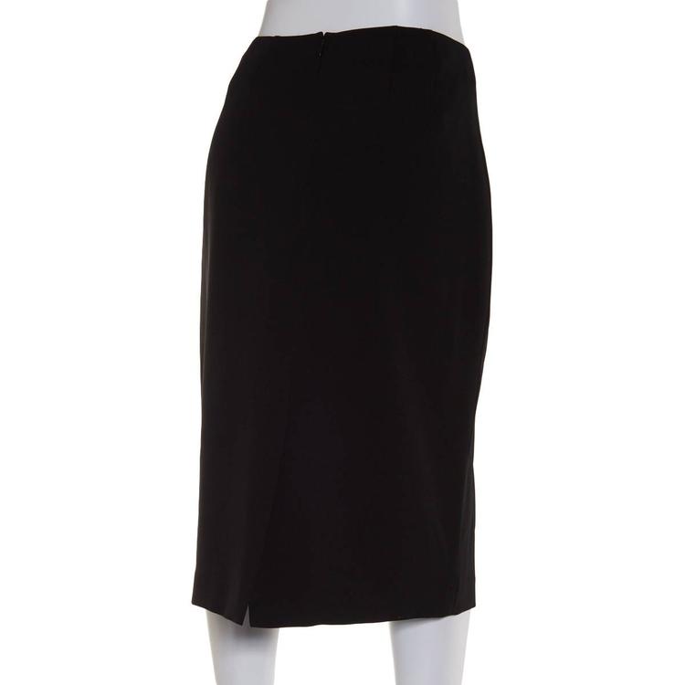 Plus Size Kasper Stretch Crepe Skirt