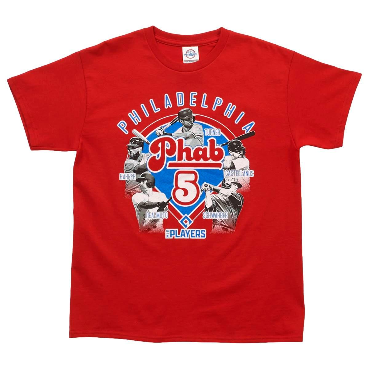 Boys (8-20) Phillies Phab 5 Short Sleeve Tee
