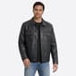 Mens Levi''s 2 Chest Pockets Faux Leather Coat - image 1