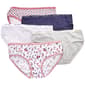 Womens Laura Ashley® 5pk Cotton Bikini Panties LS9540-5PKLV - image 1