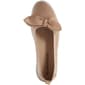 Womens Ashley Blue Canvas With Bow Slip On Flats - image 5