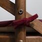Sweet Home Collection Cameron No Slip Back Chair Pad w/ Ties - image 3