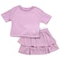 Girls (7-12) Aeropostale Short Sleeve Tee w/ Ruffled Skort - image 1