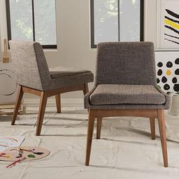 Baxton Studio Nexus 2pc. Upholstered Dining Side Chair Set