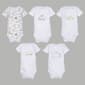 Baby Boy (NB-9M) MiracleWear(R) Woodland Print 5pk. Bodysuits - image 1