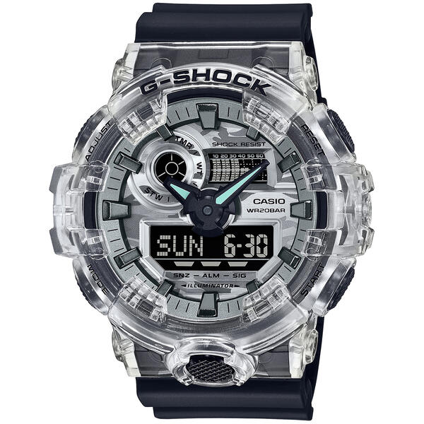 Mens Casio G-Shock Analog Digital Watch - GA700SKC-1A - image 