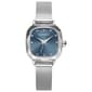 Womens Ellen Tracy Silver-Tone Teal Dial Watch - ET5427SLT - image 1