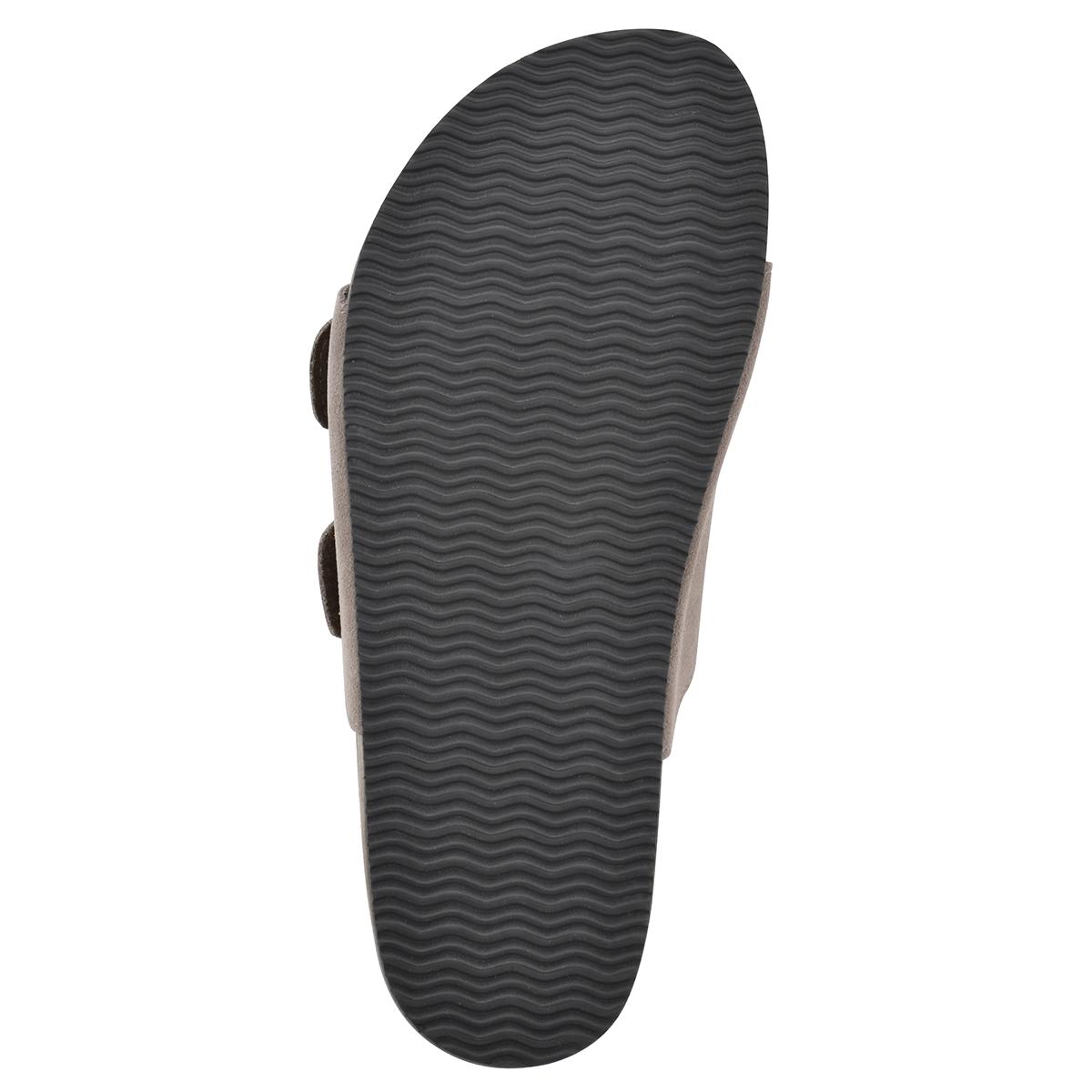 Womens White Mountain Helga Suede Footbed Sandals