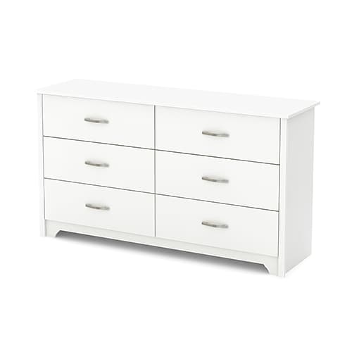 South Shore Fusion Pure White Dresser